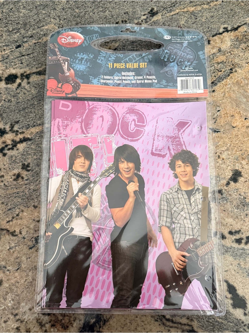 Camp Rock Stationary Set